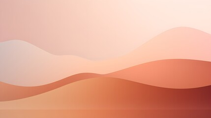 Serene abstract landscape desert hills digital artwork warm tones aerial view calm and relaxing vibe
