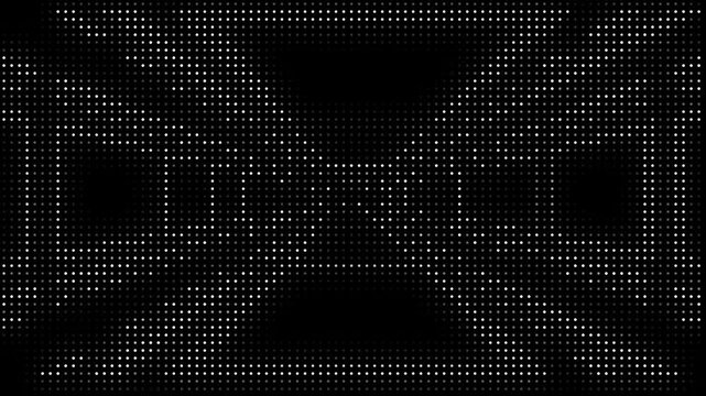 4k digital high technology halftone dotted texture abstract background loop animation