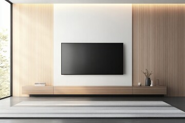 Japandi Minimalist Living Room: Modern Interior Design