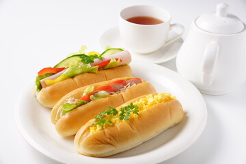 サンドイッチ　ホットドッグ