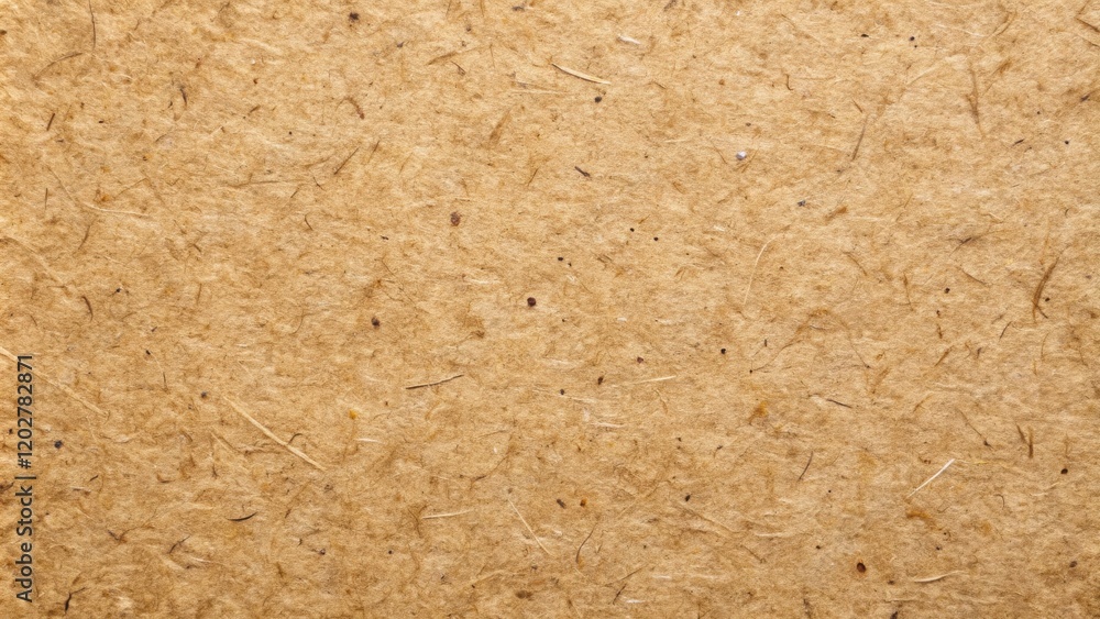 Poster natural brown paper texture with subtle fibers and a rustic feel ideal for backgrounds in design pro