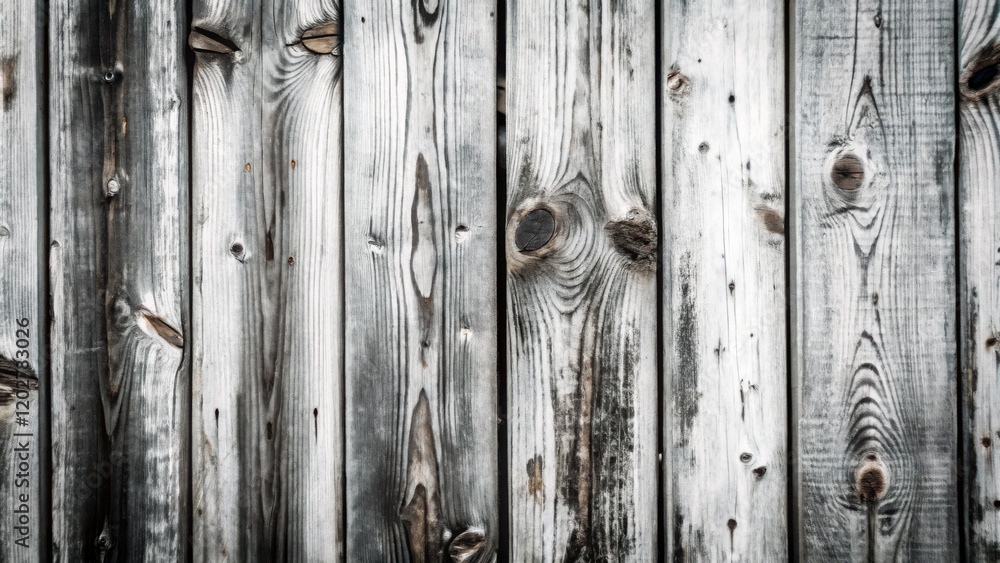 Poster rustic wooden planks background with natural patterns, textures, and knots for use in various design