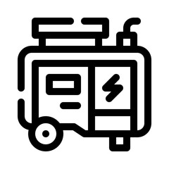 Generator line icon