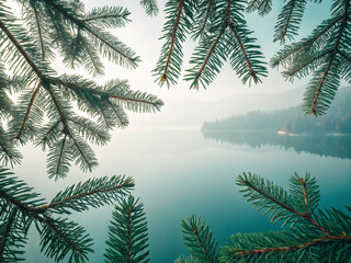 Background, tree, branch, christmas, pine, fir, nature, green, winter, needle, spruce, evergreen, decoration, holiday, plant, forest, xmas, season, isolated, coniferous, celebration, needles, twig, le