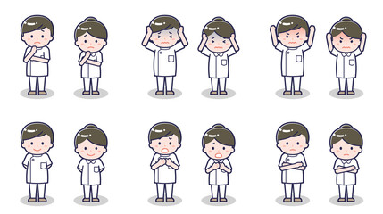 ナースの男女 05