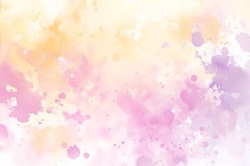 Fototapeta premium 濡れた画用紙に溶ける水彩画のような絵具の壁紙