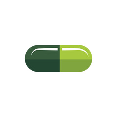 Capsule vector, Capsule clipart icon design