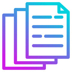 Obraz premium Document Icon 