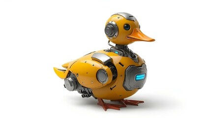 duck robot in the robot world