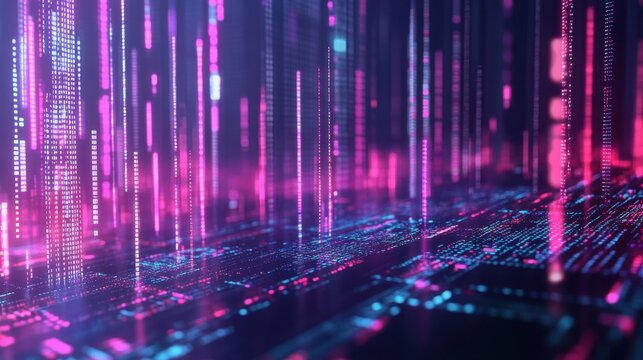 A close-up of a digital code editor on a laptop screen with vibrant syntax colors.