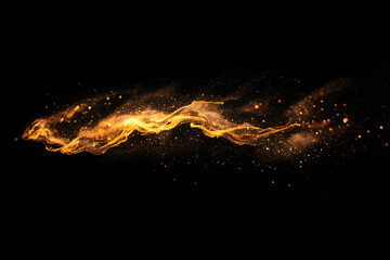Abstract flame background with glowing fire and vivid orange textures