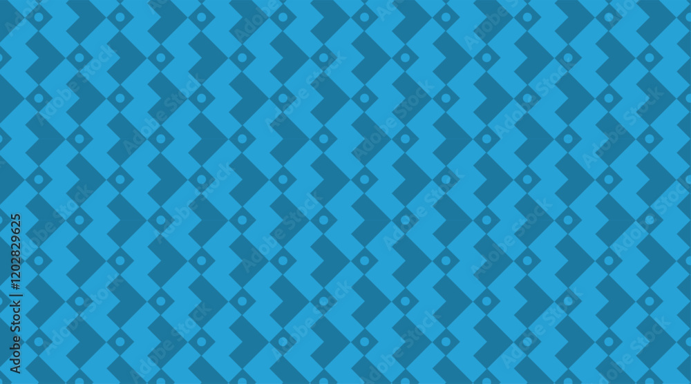 Aufkleber seamless pattern design with square and line vector shape | geometric shape pattern background for t