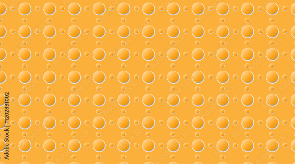 Poster seamless pattern vector background | geometric shape pattern background | 3d circle 2 shape pattern 