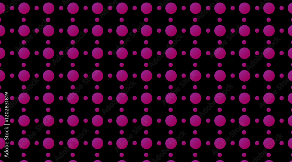 Poster seamless pattern vector background | geometric shape pattern background | 3d circle 2 shape pattern 