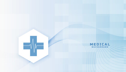Obraz premium modern medical care and service background design