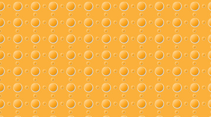 3d circular vector pattern background design | Seamless pattern with double circle shape | Luxury geometric shape with orange, white colour