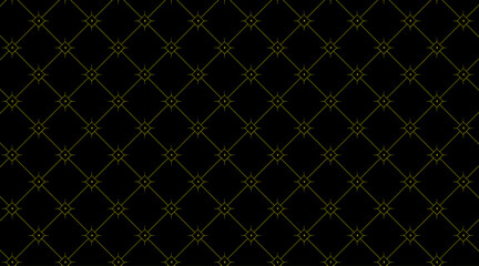 Fototapeta premium Pattern background with geometric shape | Seamless pattern with square double shape for texture, decoration, fabric, background, with olive colour
