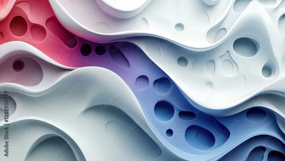 Poster abstract fluid wavy background with colorful swirls and organic shapes, showcasing a perfect blend o