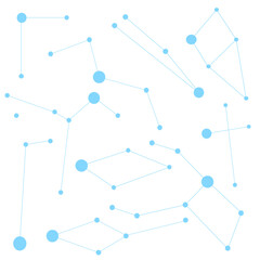 constellation background, connected dots  © Aurigae