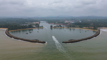 Breakwater (structure)at malaysia