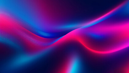 A vibrant abstract gradient background features smooth red, blue, and purple transitions.