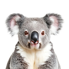 An Australian Koala on a transparent background