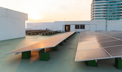 Solar cell or Solar Panel Modern technology for energy revolution, Alternative power source to saving environment