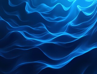 Bright blue and black patterns on a beautiful background, gradients and transitions