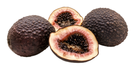 Cupuacu on a transparent background. isolated background.