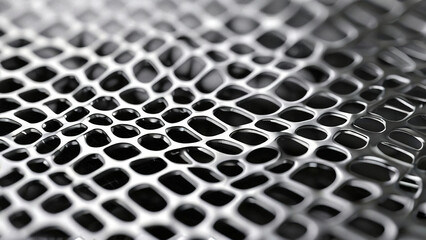 Metallic textured surface, abstract background, close-up detail, industrial design