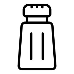 Salt icon. Vector line icon