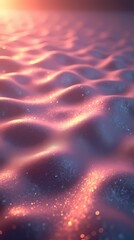 Bright metallic patterns on a beautiful background, multi-colored gradients and transitions