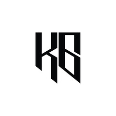 KG monogram logo design letter text name symbol monochrome logotype alphabet character simple logo