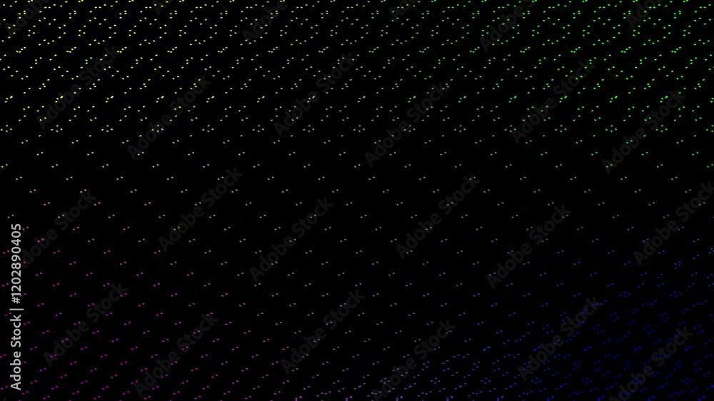 Poster abstract wave technology background with white color digital dot background. abstract multicolored s