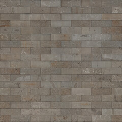 Seamless stone texture of warm bluestone slabs wall veneer pattern