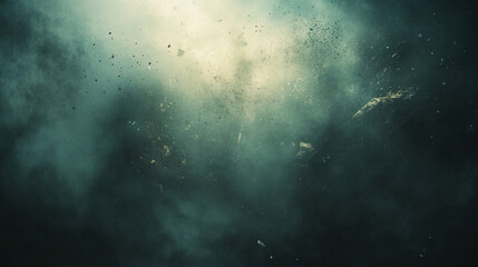 Abstract chaotic background with dark particles