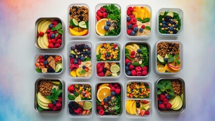 Fototapeta premium Greens & Grains Pack