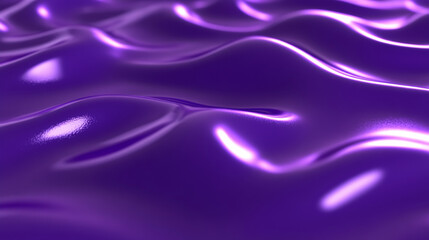 Obraz premium Smooth purple abstract waves with glossy finish