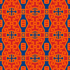 pattern batik flower damask ethnic boho ikat texture tribal geometric background