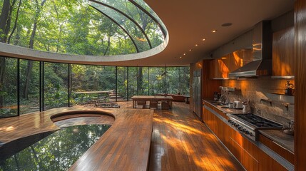 Stunning Modern House Design Immersed in Lush Greenery