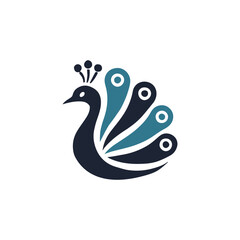 Peacock Corporate Logo for sale.