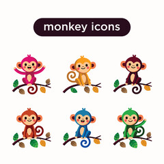 monkey icons.eps