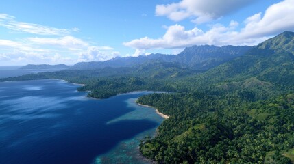 Obraz premium Tropical Island Paradise