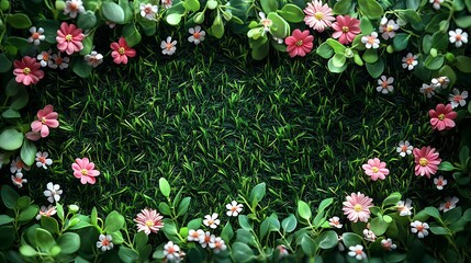 Naklejka premium Floral arrangement event garden nature greenery close-up beauty