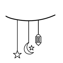 Ramadan Kareem long banner