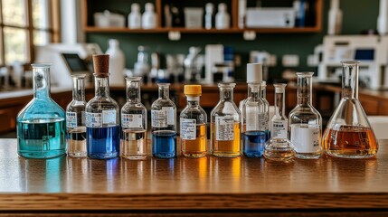 Inside a biotechnology research facility with clear digital displays projecting genetic data, illuminated by sleek lab lighting, creating an innovative atmosphere for advanced scientific studies.