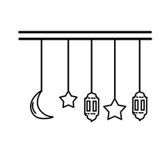 Ramadan Kareem long banner