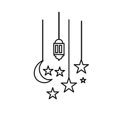 Ramadan Kareem long banner