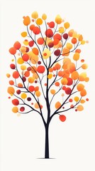 Branch Orange Twig Graphics