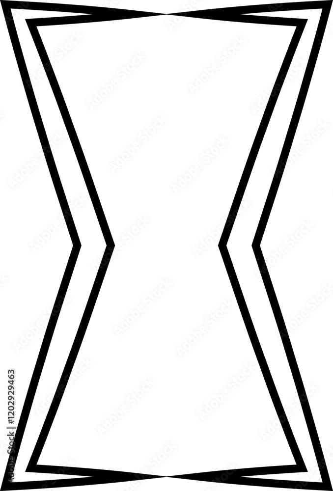 Fototapete curly double braces. symmetric brackets pair, punctuation symbol for mathematics. frames for math in